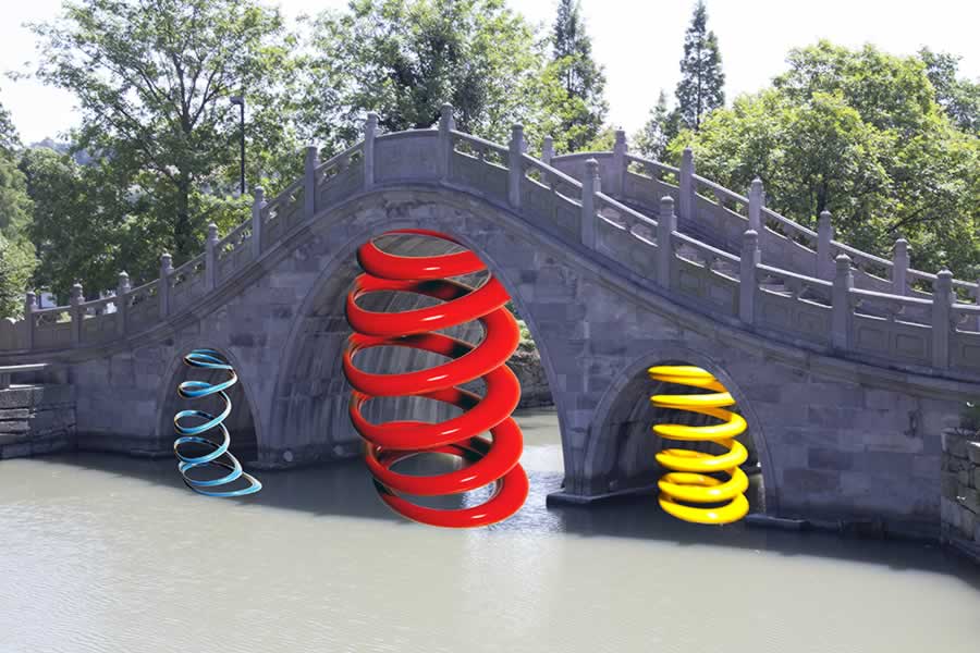 : Molle su Ponte a Cicheng, Cina