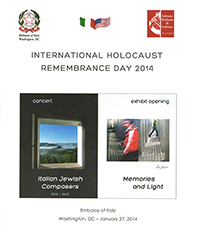 International Holocaust Remembrance Day:Gennaio 2014