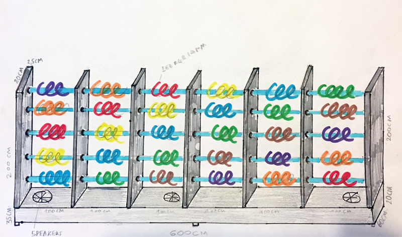 : Mollofono_proposal for Amsterdam Light Festival